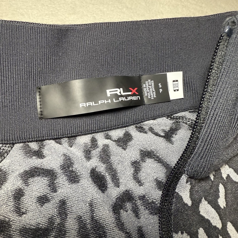 RLX Ralph Lauren 1/4 Zip Pullover Women's Small Leopard Pelican Hill Golf - Picture 11 of 14